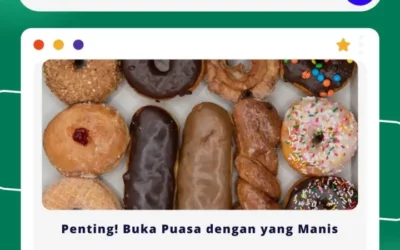 Penting! Buka Puasa dengan yang Manis