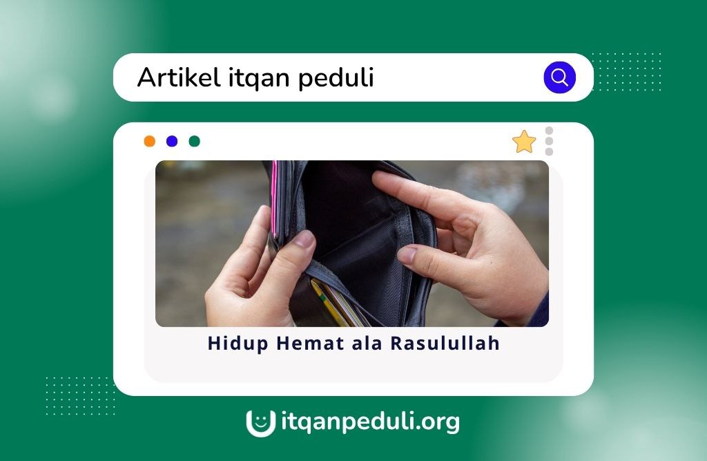 Hidup Hemat ala Rasulullah