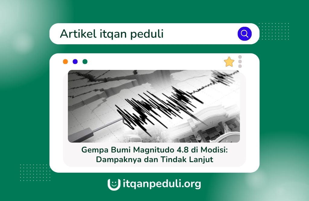 Gempa Bumi Magnitudo 4.8 di Modisi: Dampaknya dan Tindak Lanjut