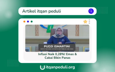 Inflasi Naik 0,28%! Emas & Cabai Bikin Panas